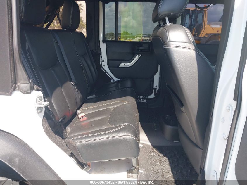 2014 Jeep Wrangler Unlimited Rubicon VIN: 1C4BJWFG8EL166866 Lot: 39673452