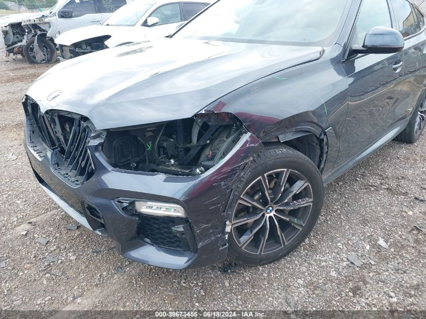 2021 BMW X6 xDrive40I VIN: 5UXCY6C08M9G39248 Lot: 39673455