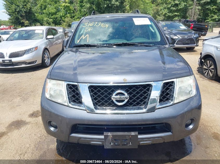 2011 Nissan Pathfinder Sv VIN: 5N1AR1NB0BC634318 Lot: 39673464