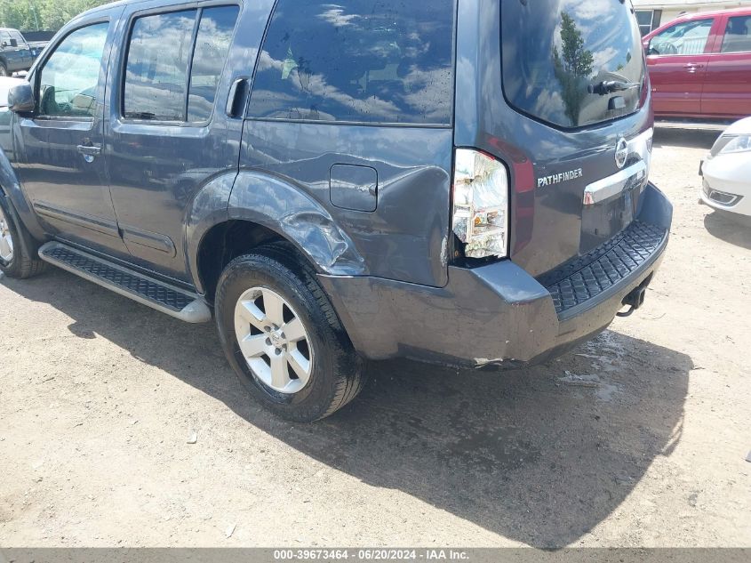 2011 Nissan Pathfinder Sv VIN: 5N1AR1NB0BC634318 Lot: 39673464
