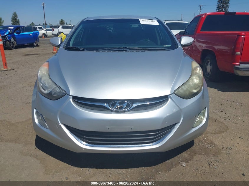2012 Hyundai Elantra Gls (Ulsan Plant) VIN: KMHDH4AE0CU323131 Lot: 39673465