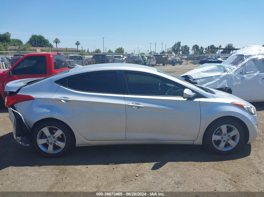 2012 Hyundai Elantra Gls (Ulsan Plant) VIN: KMHDH4AE0CU323131 Lot: 39673465