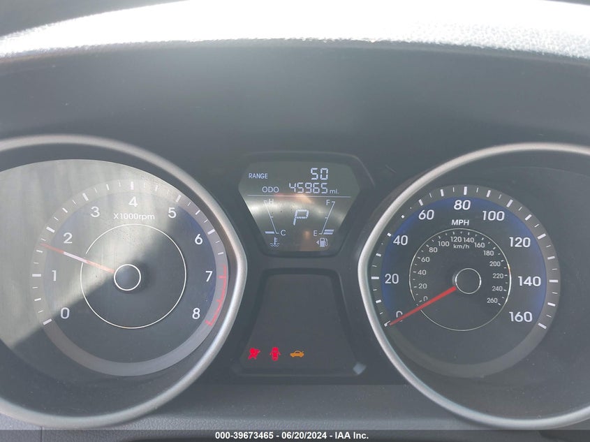 2012 Hyundai Elantra Gls (Ulsan Plant) VIN: KMHDH4AE0CU323131 Lot: 39673465