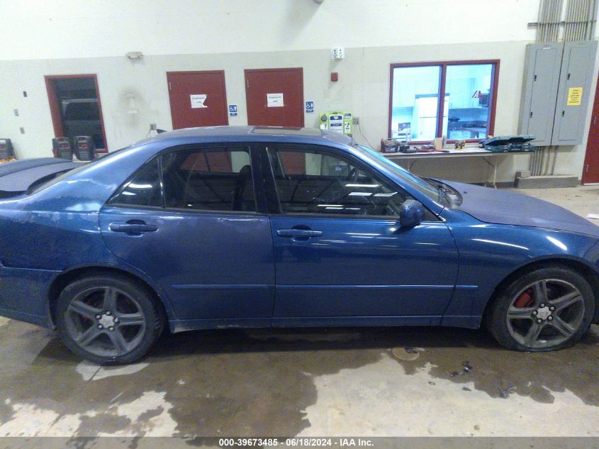 2002 Lexus Is 300 VIN: JTHBD192920062117 Lot: 39673485