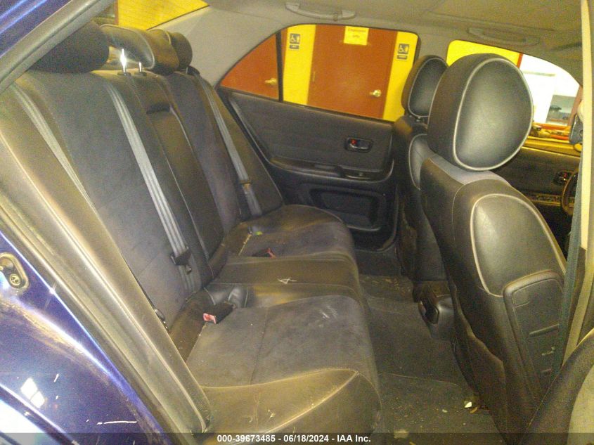 2002 Lexus Is 300 VIN: JTHBD192920062117 Lot: 39673485