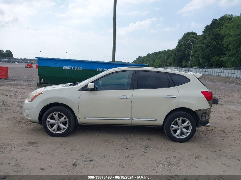 2011 Nissan Rogue Sv VIN: JN8AS5MT7BW178346 Lot: 39673498