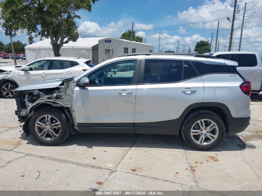 2022 GMC Terrain Fwd Sle VIN: 3GKALMEV4NL115139 Lot: 39673507