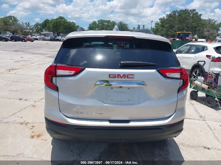 2022 GMC Terrain Fwd Sle VIN: 3GKALMEV4NL115139 Lot: 39673507