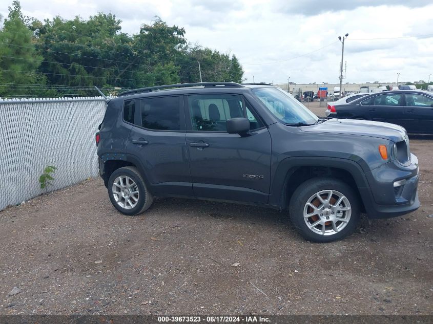 2022 Jeep Renegade Latitude 4X4 VIN: ZACNJDB19NPN90097 Lot: 39673523