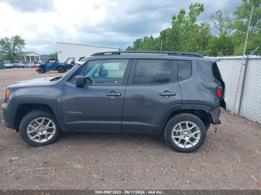 2022 Jeep Renegade Latitude 4X4 VIN: ZACNJDB19NPN90097 Lot: 39673523