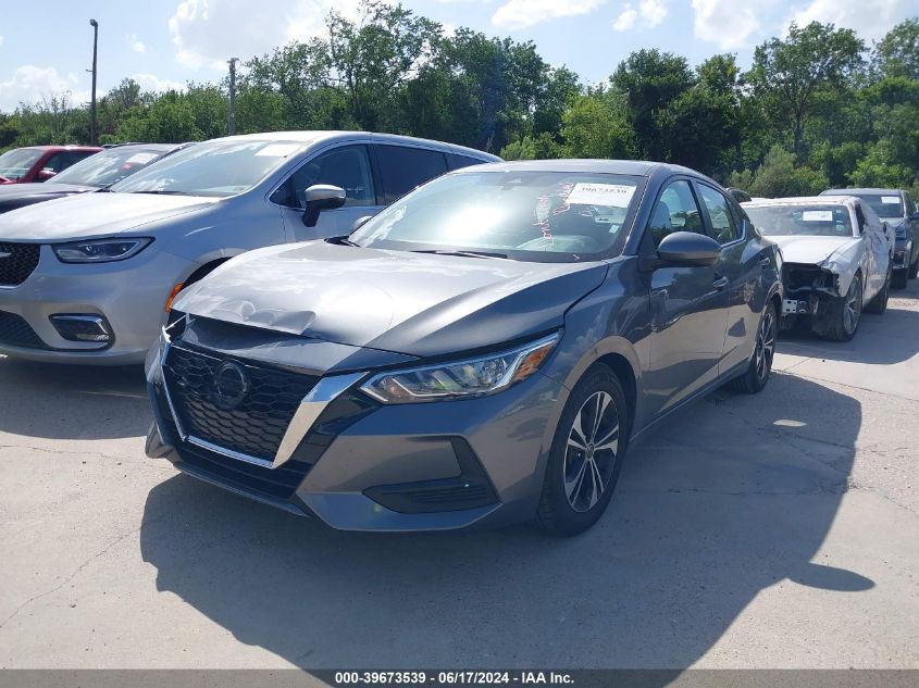 2021 Nissan Sentra Sv Xtronic Cvt VIN: 3N1AB8CV8MY283847 Lot: 39673539