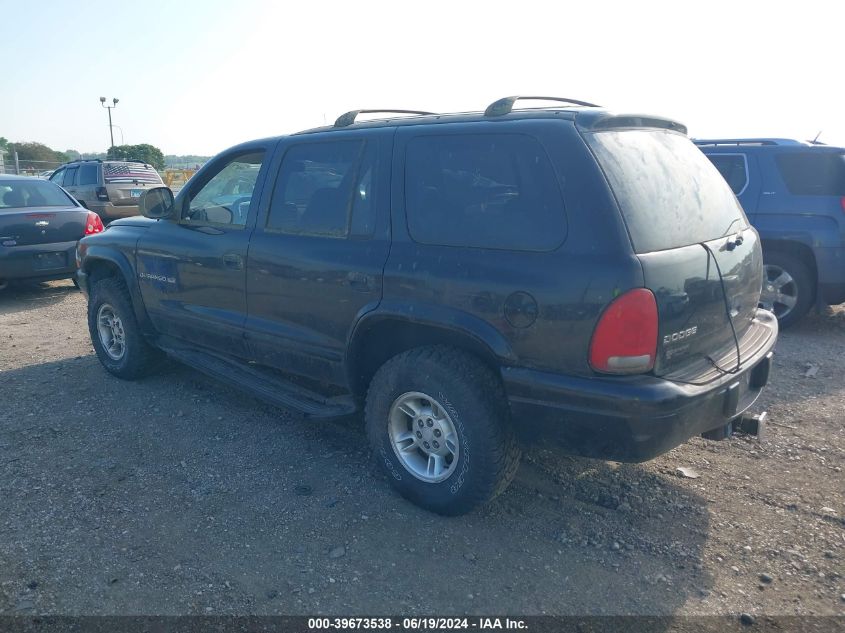 2000 Dodge Durango VIN: 1B4HS28Z6YF103053 Lot: 39673538