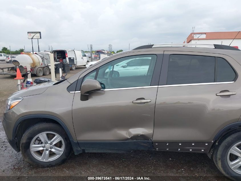 2020 Chevrolet Trax Fwd Lt VIN: KL7CJLSB6LB340141 Lot: 39673541