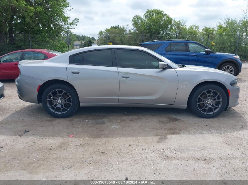 2018 Dodge Charger Gt Awd VIN: 2C3CDXJG3JH201429 Lot: 39673548