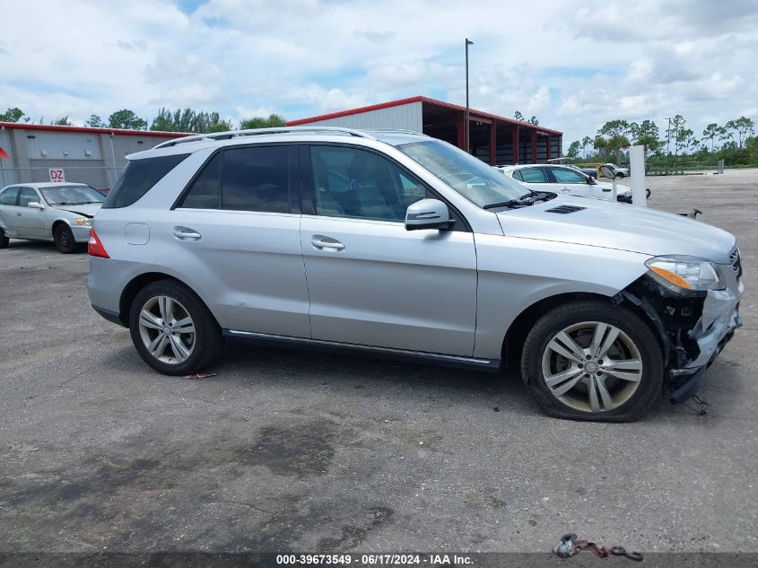 2014 Mercedes-Benz Ml 350 VIN: 4JGDA5JBXEA411530 Lot: 39673549