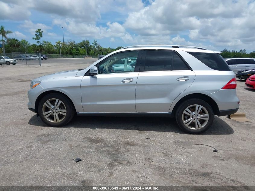 2014 Mercedes-Benz Ml 350 VIN: 4JGDA5JBXEA411530 Lot: 39673549