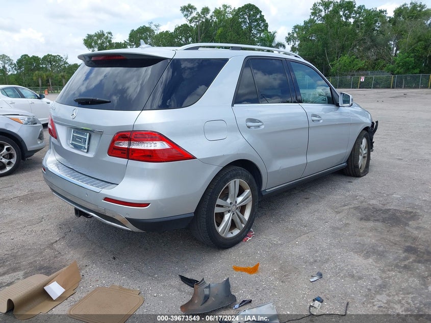 2014 Mercedes-Benz Ml 350 VIN: 4JGDA5JBXEA411530 Lot: 39673549