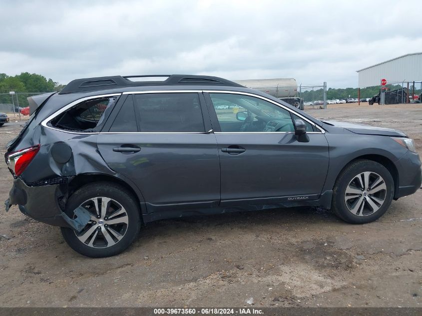 2018 Subaru Outback 2.5I Limited VIN: 4S4BSANC0J3286343 Lot: 39673560