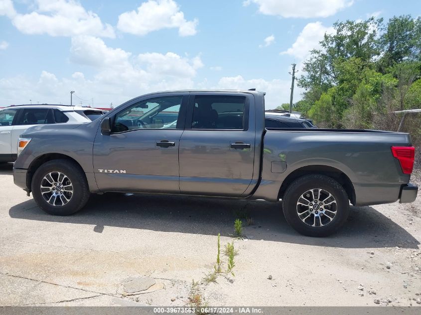 2023 Nissan Titan Sv 4X2 VIN: 1N6AA1EE9PN107697 Lot: 39673563