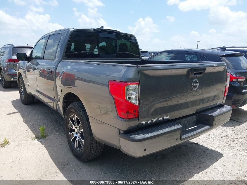 2023 Nissan Titan Sv 4X2 VIN: 1N6AA1EE9PN107697 Lot: 39673563