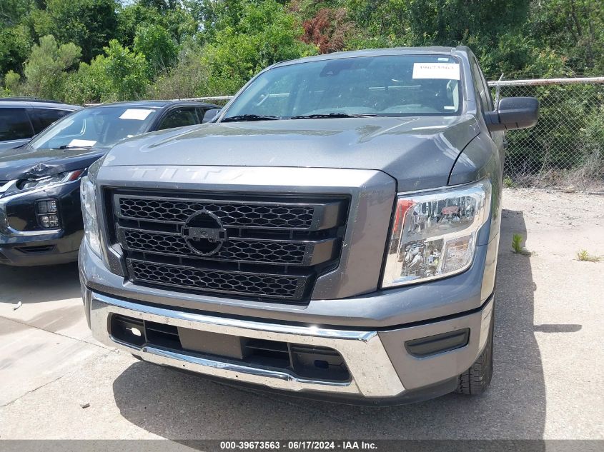 2023 Nissan Titan Sv 4X2 VIN: 1N6AA1EE9PN107697 Lot: 39673563