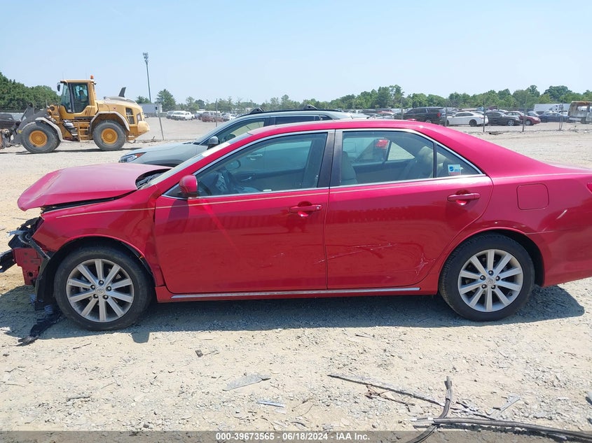 2012 Toyota Camry Xle V6 VIN: 4T1BK1FK5CU524920 Lot: 39673565
