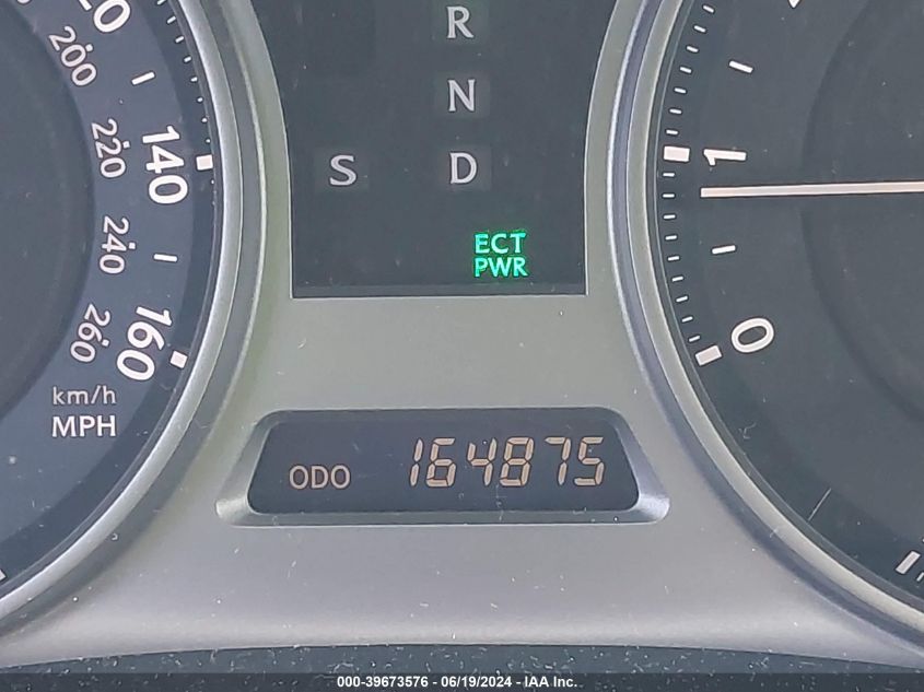 2010 Lexus Is 250 250 VIN: JTHBF5C27A5125694 Lot: 39673576