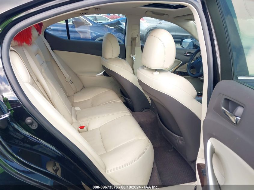 2010 Lexus Is 250 250 VIN: JTHBF5C27A5125694 Lot: 39673576