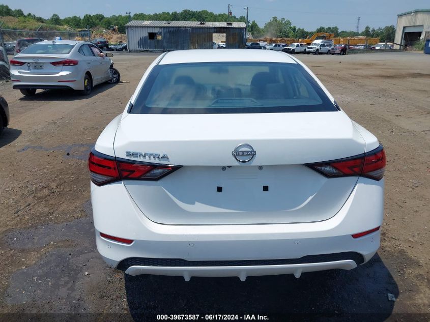 2024 Nissan Sentra S Xtronic Cvt VIN: 3N1AB8BV1RY220145 Lot: 39673587