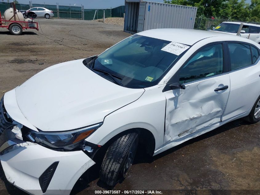 2024 Nissan Sentra S Xtronic Cvt VIN: 3N1AB8BV1RY220145 Lot: 39673587