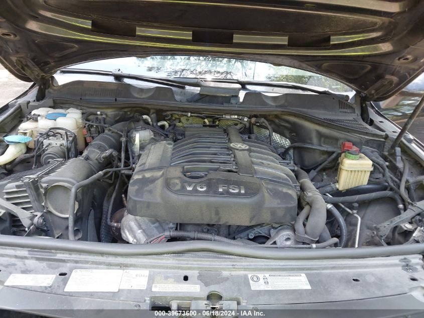2012 Volkswagen Touareg Vr6 Sport VIN: WVGFF9BP8CD002420 Lot: 39673600