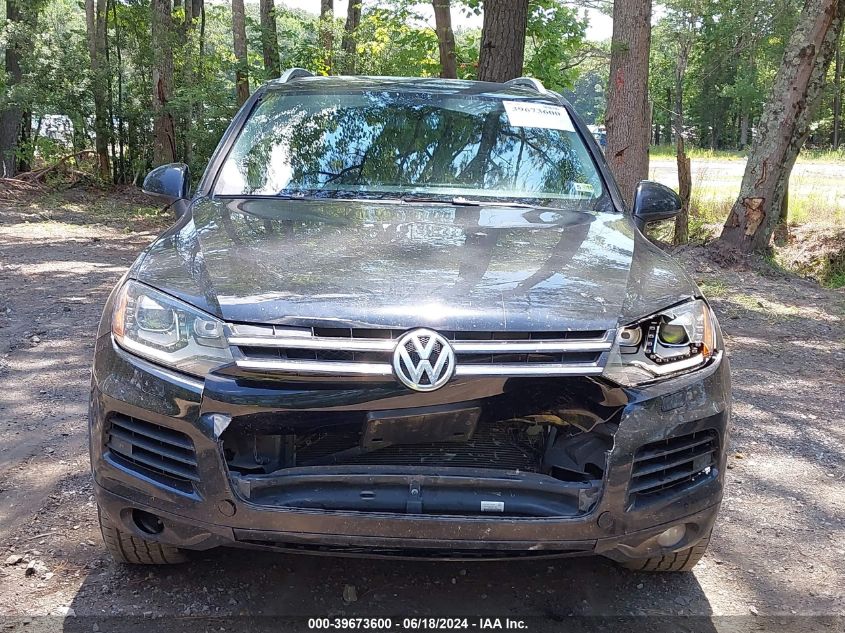 2012 Volkswagen Touareg Vr6 Sport VIN: WVGFF9BP8CD002420 Lot: 39673600