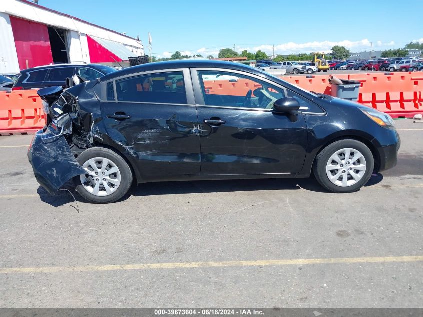 2012 Kia Rio Lx VIN: KNADM4A33C6090975 Lot: 39673604