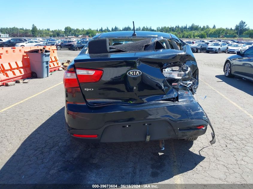 2012 Kia Rio Lx VIN: KNADM4A33C6090975 Lot: 39673604