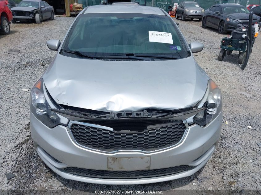 2015 Kia Forte Lx VIN: KNAFK4A65F5256139 Lot: 39673627