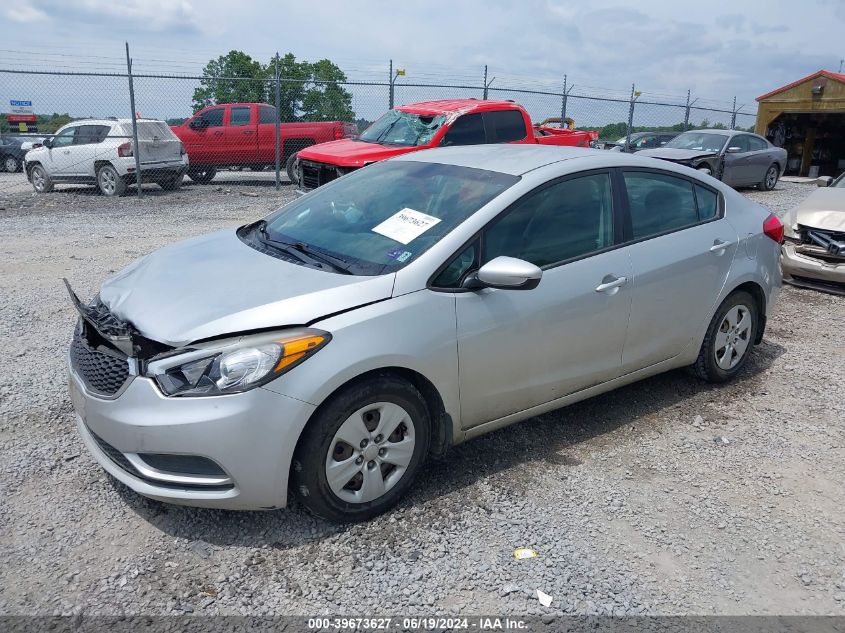 2015 Kia Forte Lx VIN: KNAFK4A65F5256139 Lot: 39673627