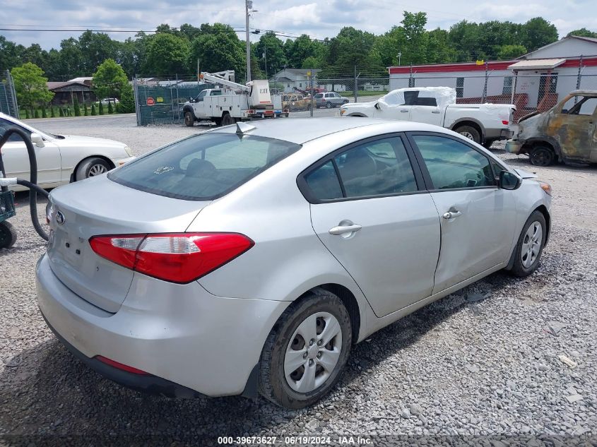 2015 Kia Forte Lx VIN: KNAFK4A65F5256139 Lot: 39673627