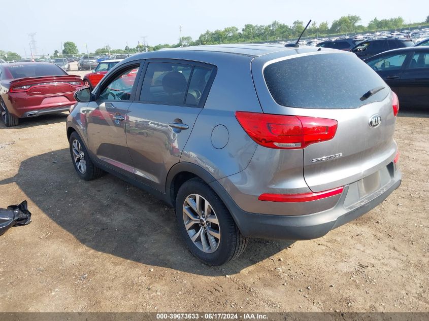 2016 Kia Sportage Lx VIN: KNDPB3AC4G7873576 Lot: 39673633