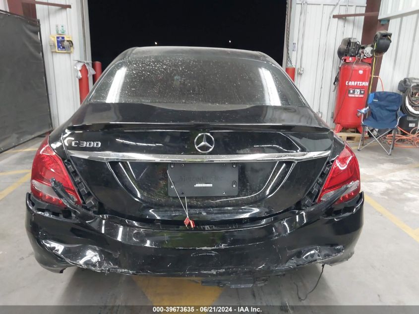 2018 Mercedes-Benz C 300 VIN: 55SWF4JB8JU262401 Lot: 39673635