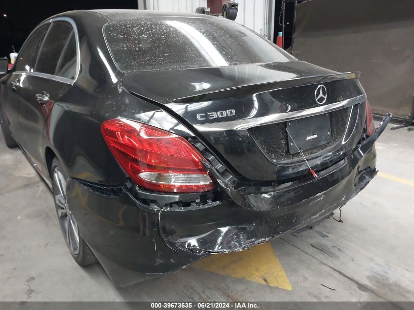 2018 Mercedes-Benz C 300 VIN: 55SWF4JB8JU262401 Lot: 39673635