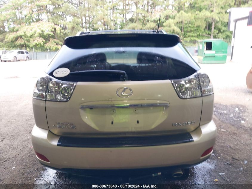 2008 Lexus Rx 350 VIN: 2T2HK31U58C084944 Lot: 39673640