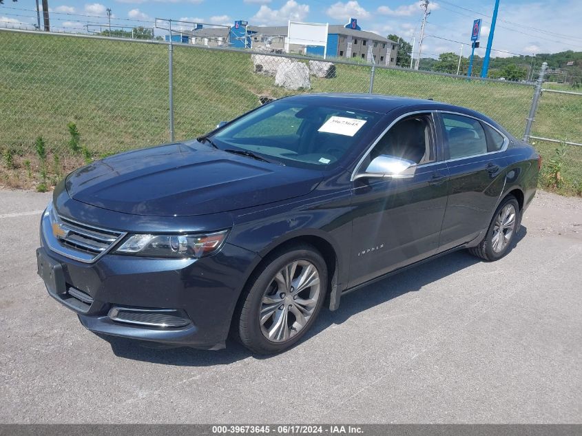 2014 Chevrolet Impala 2Lt VIN: 2G1125S33E9115748 Lot: 39673645