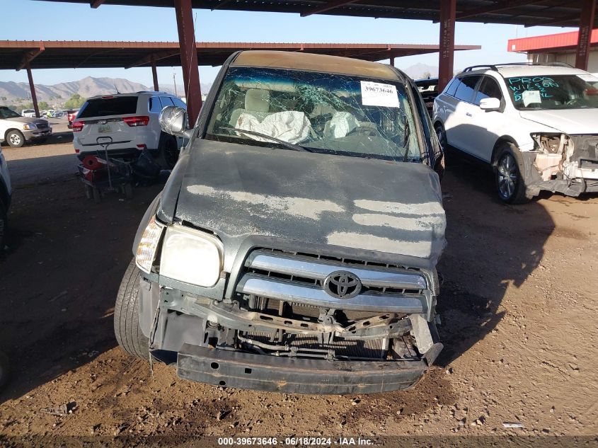 2005 Toyota Tundra Sr5 V8 VIN: 5TBET34145S487766 Lot: 39673646