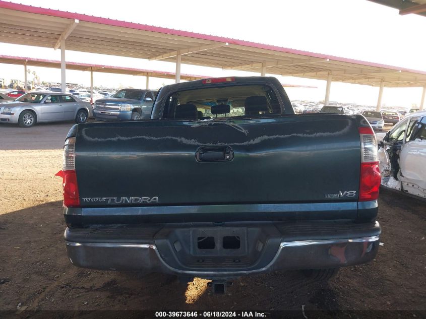 2005 Toyota Tundra Sr5 V8 VIN: 5TBET34145S487766 Lot: 39673646