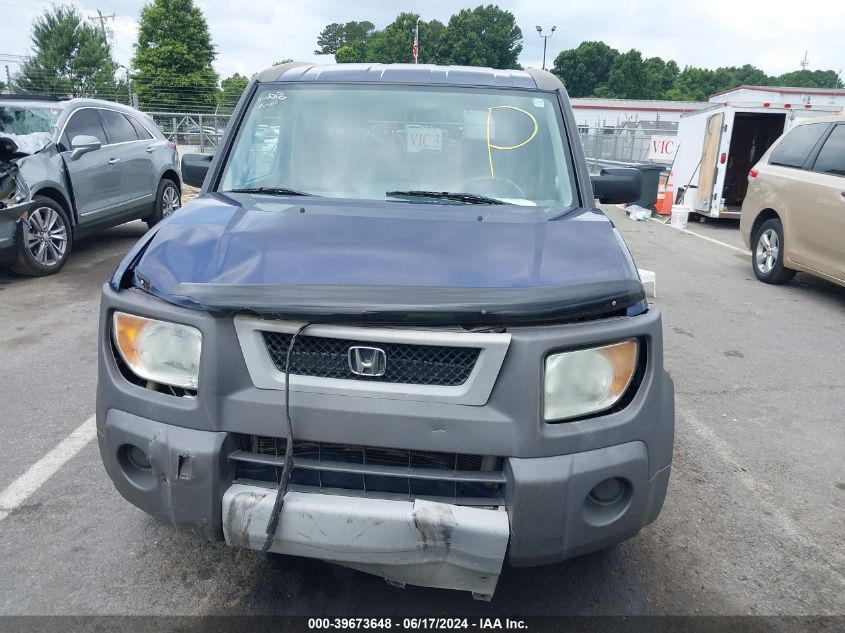 2003 Honda Element Ex VIN: 5J6YH28593L003905 Lot: 39673648