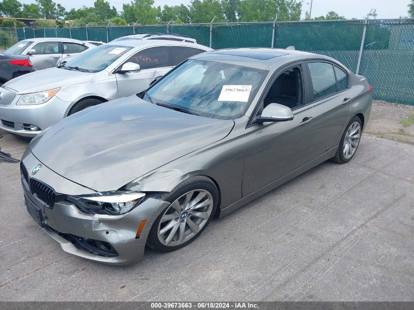 2016 BMW 320I xDrive VIN: WBA8E5G55GNU21953 Lot: 39673663