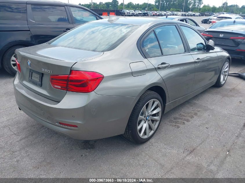 2016 BMW 320I xDrive VIN: WBA8E5G55GNU21953 Lot: 39673663