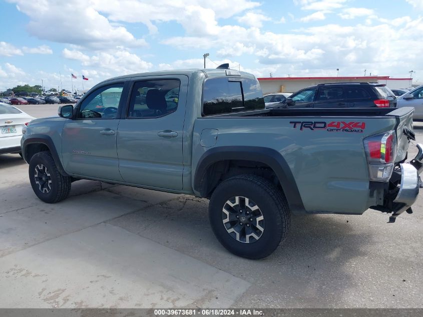 2022 Toyota Tacoma Trd Off Road VIN: 3TMCZ5AN5NM455294 Lot: 39673681