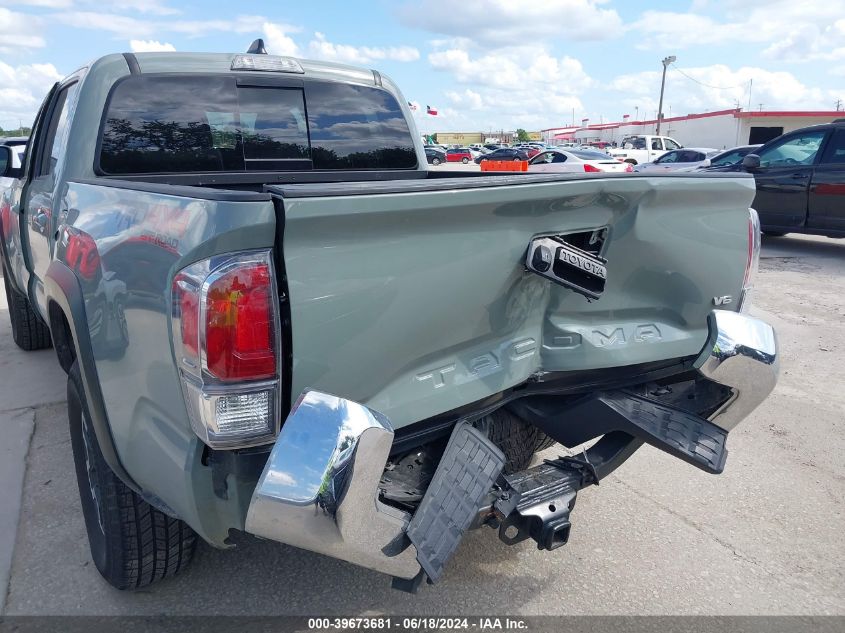 2022 Toyota Tacoma Trd Off Road VIN: 3TMCZ5AN5NM455294 Lot: 39673681