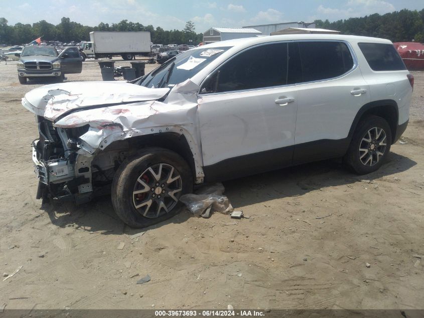 2020 GMC Acadia Fwd Sle VIN: 1GKKNKLA2LZ203566 Lot: 39673693